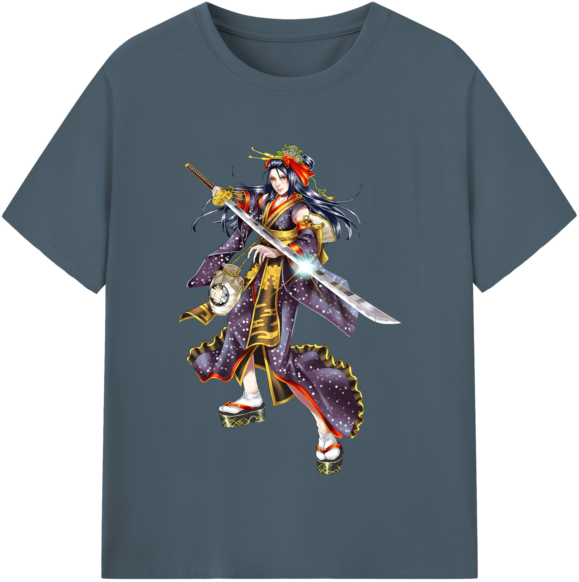 （画像用） 刀剣乱舞 Touken Ranbu 綿100％半袖Tシャツ（フロントプリント）
